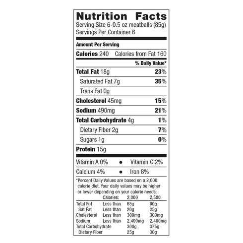 Generic 2 pack Lars Swedish Meatballs