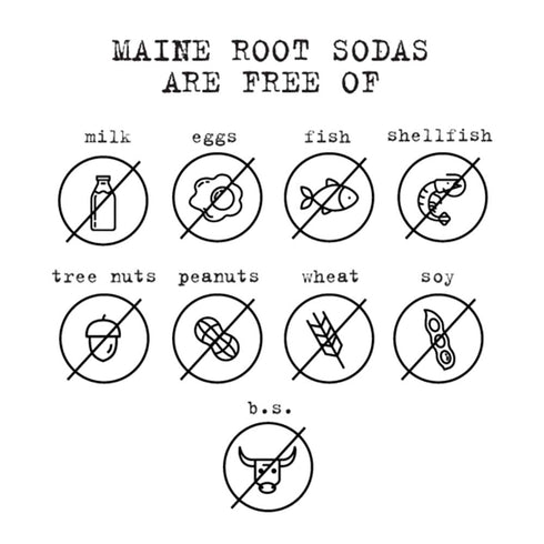 Maine Root 12 Pack) Soda - Fair Trade Craft Soda in Glass Bottles (Blueberry