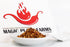 Magic Plant 1 Lb 100K 350K Smoked Habanero Pepper Flakes by , Bulk - - SHUs, Rich and Smoky Flavor, All Natural Crushed