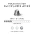 50 Count Nespresso Capsules Original Line, Buenos Aires Lungo, Light Roast Coffee, Espresso Coffee Pods
