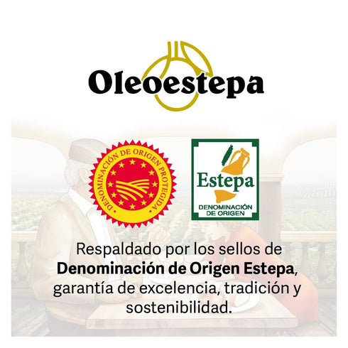 Oleoestepa 0.75 25.4 Hojiblanca Spanish Extra Virgin Olive Oil - Liter / Ounce