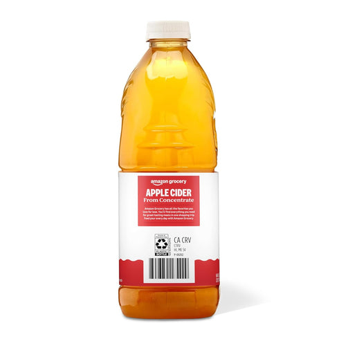64 Oz (Pack 2) Amazon Grocery, Apple Cider, Fl