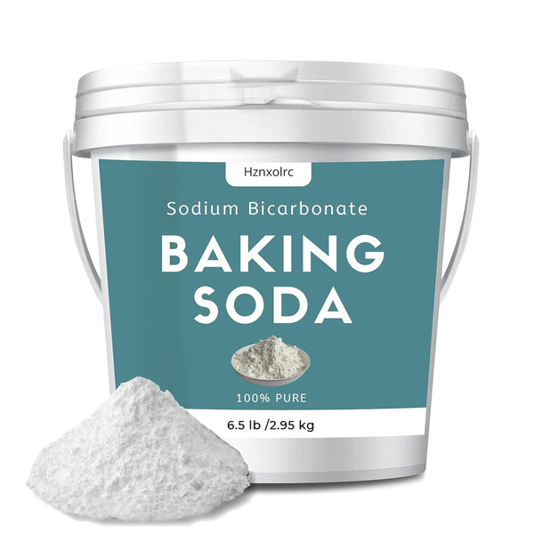 6.5 lb Baking Soda Powder Bulk, Premium Sodium Bicarbonate Powder, 100% Pure,