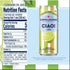 KD Chocolates 0g Lime Sparkling Water, Low-Cal, Added Sugar