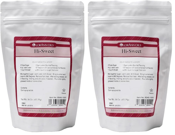 LorAnn Hi-Sweet Powdered Corn Syrup 1 pound (Pack of 2)
