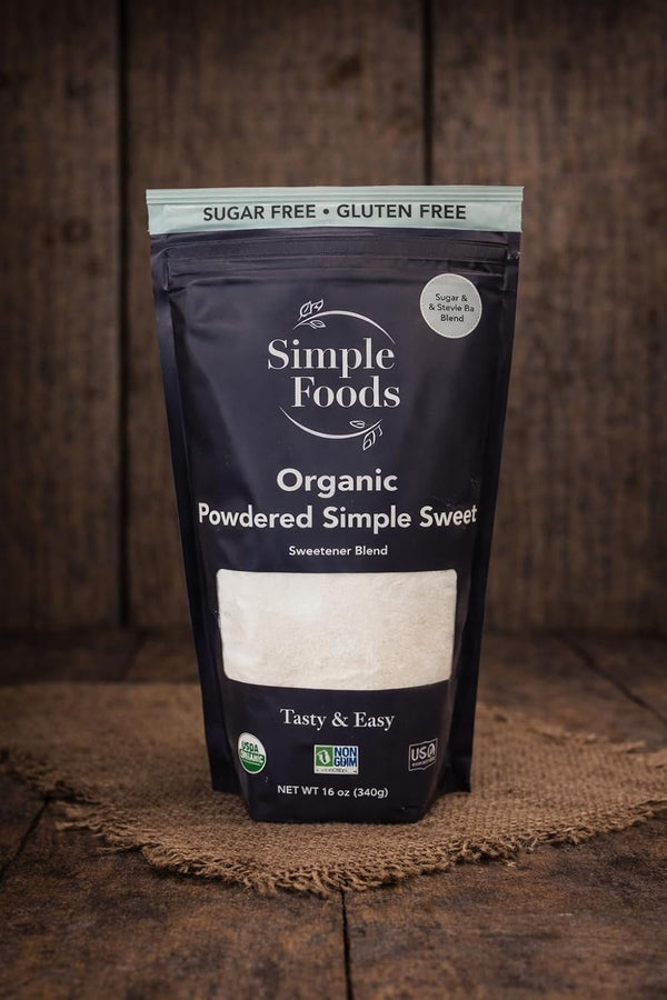 Generic Organic Powdered Simple Sweet - GLUTEN FREE SUGAR FREE