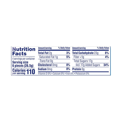 Mamba 6 (Pack 48) Tropics Fruit Chews Candy, Pieces