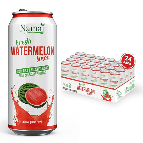 Namai Pure Watermelon Juice, No Added Sugar, 24-Pack