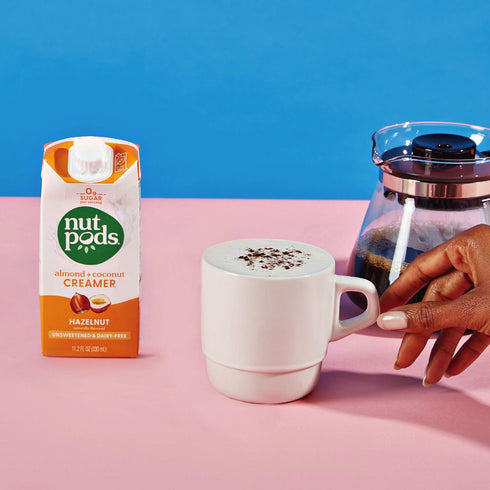 6-Pack), Whole30, nutpods Hazelnut, Unsweetened Dairy-Free Creamer, Made from Almonds and Coconuts, Gluten Free