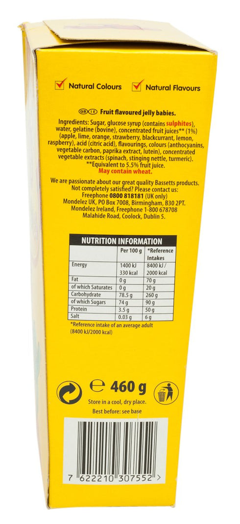 Bassett's Bassetts (400g) Bassetts (400g) Bundle - Jelly Babies Carton Plus Liquorice Allsorts Carton