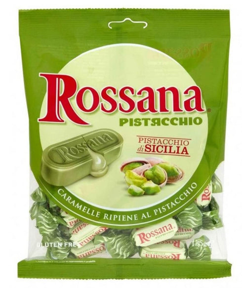 135g 4.76oz, Pack 2 Rossana Candies Filled with Pistachio