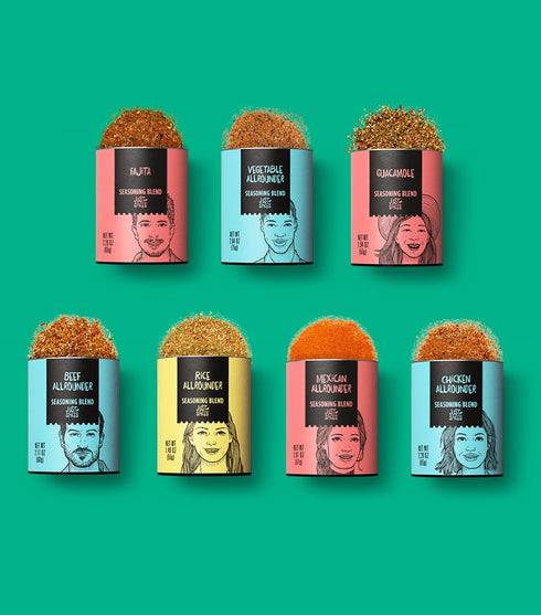 Generic 7 Set Just Spices Taco Night Bundle - Mexican Seasoning for Tacos, Fajitas, and Burritos