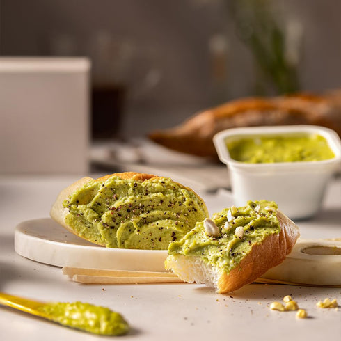 (Pack 1) 100gm 5 100% Simplify Broccoli & Green Pea Spread - of - Family Friendly | Each Makes for Sandwich | Tasty