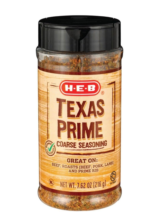 HEB Seasonings & Rubs- 1 pack (Texas Prime Meat 7.62oz)