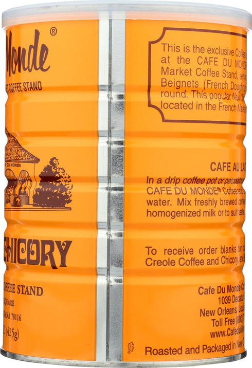 Cafe Du Monde 15 (Pack 3) Coffee Chicory, Ounce
