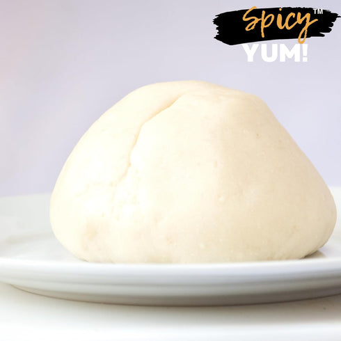 Spicy Yum! 3 lbs Pounded Yam Flour | Poundo Yam | Smooth Swallow for Fufu, African Soups & Traditional Meals |
