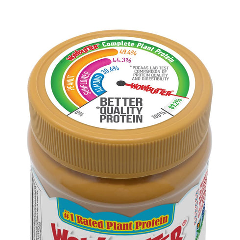 1.1lb Wowbutter Natural Peanut Free Creamy Jar