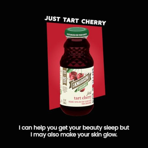 8 oz (12 Pack) R.W. Knudsen Organic Tart Cherry Juice, fl