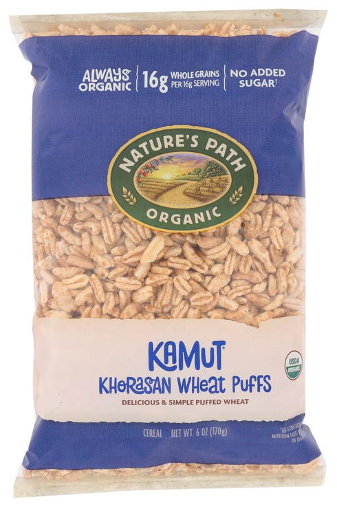 Nature's Path Organic - Cereal Kamut Puffs - 6 oz (pack of