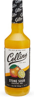 32 oz Collins Stone Sour Drink Mix | Made With Real Orange and Lemon Juice With Natural Flavors | Cocktail Recipe