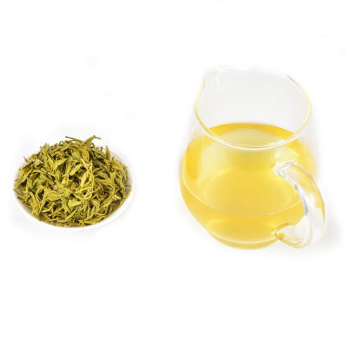 ChaWuWarmSun BiLuoChun Green Tea, 3.5oz (100g) Loose Leaf from DongTing Mountain, Chinese Famous Green Tea