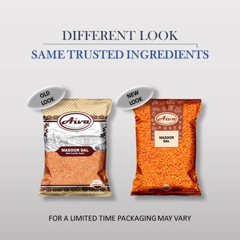 4 LB Aiva Masoor Dal (Red Split Lentils) No Husk Bulk | Premium Quality for Soups, Stews, and Indian Cooking