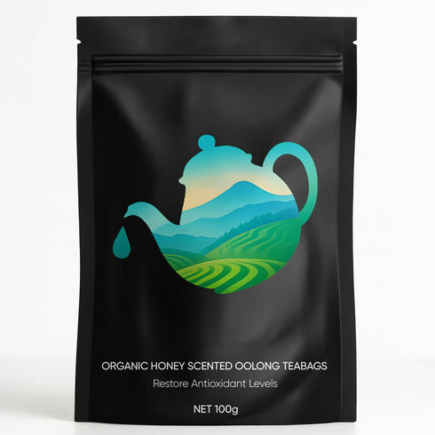 VivaMelhor Oolong Tea Bags with 100% Pure, Whole-Leaf Tea, Clean Energy, Limitless Clarity