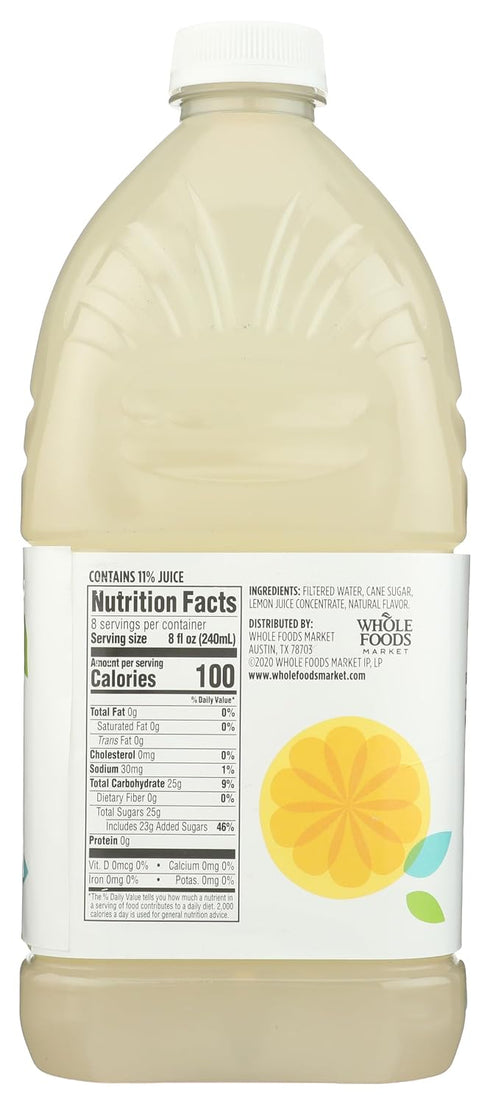 365 64 Oz by Whole Foods Market, Lemonade, Fl