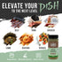 3.35 Oz (94g) Lane's Whole Rosemary Seasoning, All-Natural Cracked Rosemary Spice Compliments Dishes like Chicken