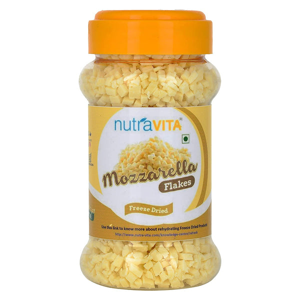 Generic BBRATS Freeze Dried fine Mozzarella Cheese Flakes (100gm)