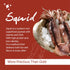 BarunJungdam 8.8oz (250g) Bibim Squid Jeotgal | Korean Spicy Seasoned Squid | Chewy & Savory Seafood Side Dish |