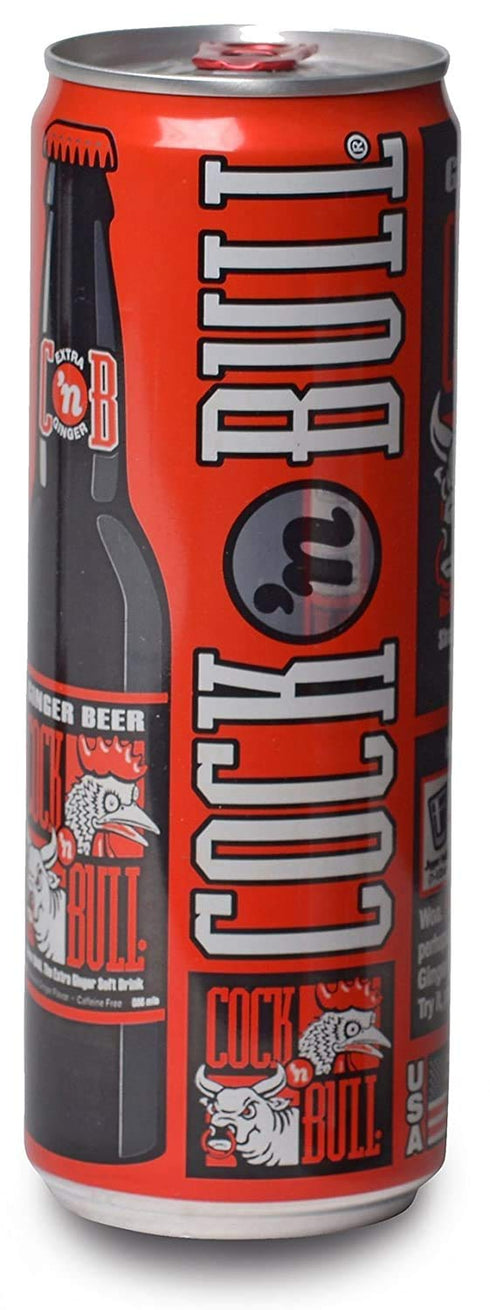 C-B Beverage Cock and Bull Ginger Beer, 12fl.oz. (Pack of 12)