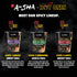 6 Pack, A-Sha x Hot Ones Spicy Ramen Noodle Soup Cup, Garlic Chili (Medium Heat) Flavor, Premium Microwaveable Ramen