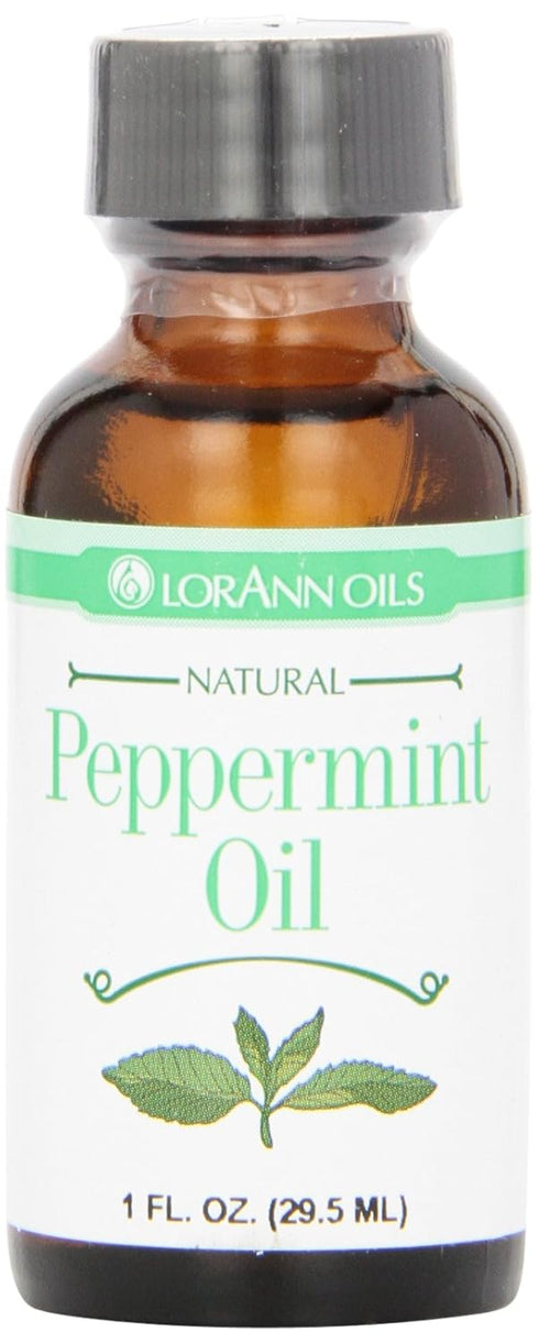 LorAnn Peppermint Oil SS Natural Flavor, 1 Ounce Bottle