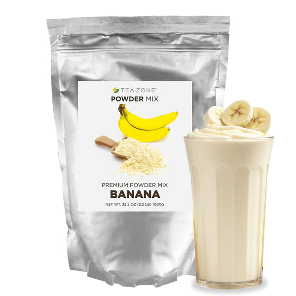 Tea Zone 2.2 lb Banana Flavor Powder