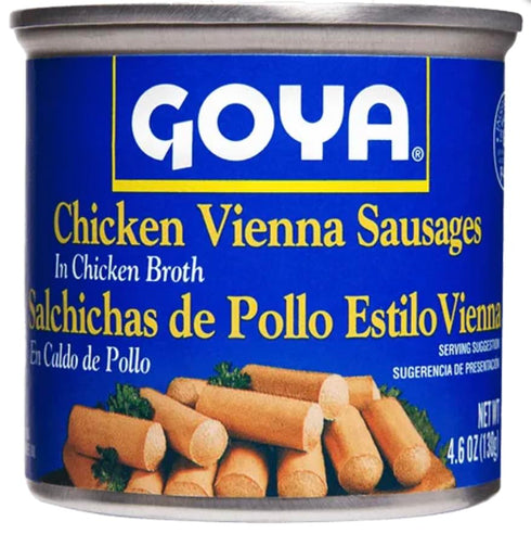 Goya Chicken Vienna Sausage, 4.6 oz, 2-Pack