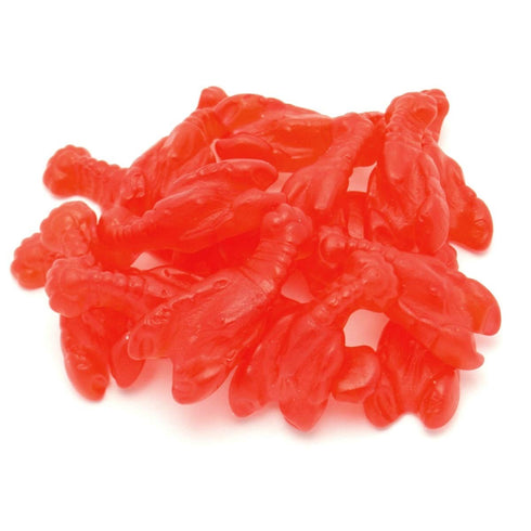 Gummy 1 SweetGourmet Red Lobsters Chewy Candy, Raspberry Flavor, Halal, Pound