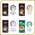 Pack 50 4 Don Francisco's and Cafe La Llave Espresso Capsule Variety - Recyclable Aluminum Pods Compatible