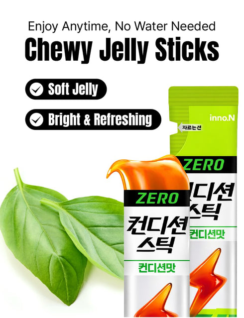 Generic 18 10 Korean Zero Sugar Jelly Stick, Soft Jelly Snack, g x Sticks, Product of Korea