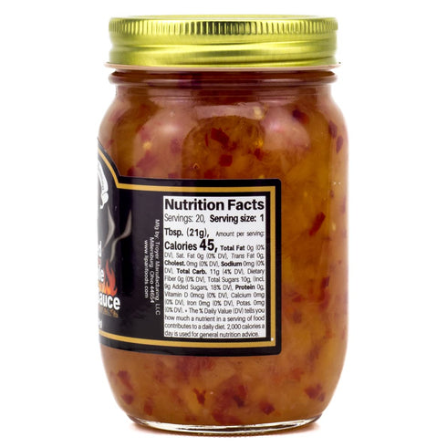 Amish Wedding Roasted Pineapple Habanero Sauce, 16 Ounce, Pack of 2