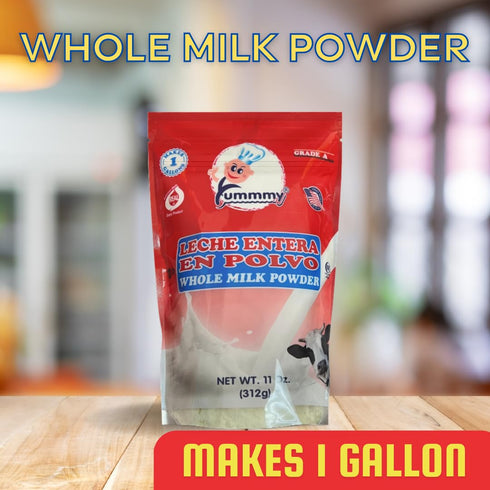 11 0z, Whole Milk Instant Powder Kosher certified, Halal certified, Product of USA