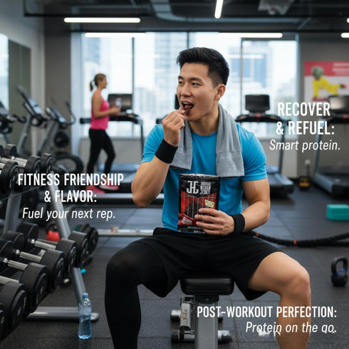 Pack JailHouse Beef Jerky Mix | High-Protein Snacks for adults, Gluten-Free Jerky Fuel for Active Lifestyles | Uncut