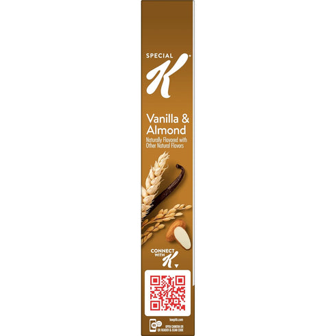 11 12.9oz (1 Special K Cold Breakfast Cereal, Vitamins and Minerals, Made With Real Almonds, Vanilla and Almond, Box