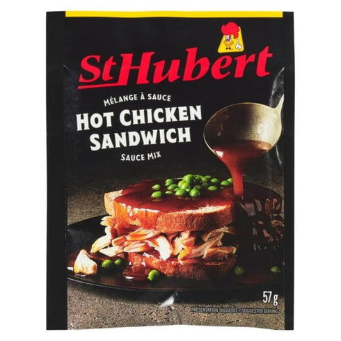 St Hubert Hot Chicken Sandwich Homestyle Gravy Mix, 57g, 3 Packs, Imported from Canada