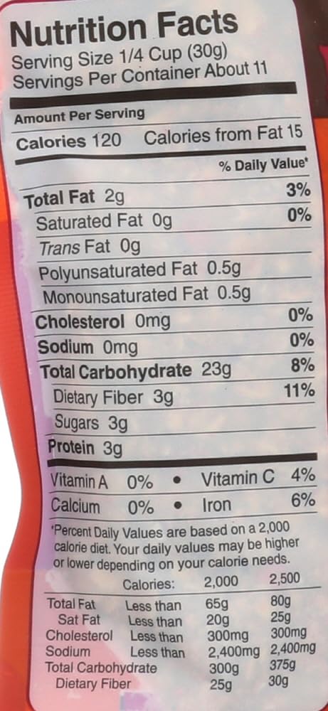 12 oz (340 Triple Berry Naturally Flavored Granola, g)