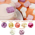 laweny 5.3 ounces/150 Freeze dried yogurt chunks grams, crispy skin mixed with fruit flavors, strawberry, peach, dragon