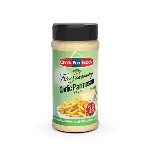 Gourmet Fries Seasonings 3 Set - Bottle, Garlic Parmesan, 9 Ounce,3 Set 9 Ounce (Pack