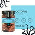 10.58oz, 10.58 oz Renna, Fresh Whole Wild Octopus Tentacles in Oil, Tender, Mediterranean Seafood Salad, Product