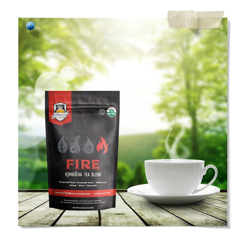 Fermentaholics - Element Kombucha Tea Blends | USDA Certified Organic Kombucha Tea Blend | Kosher Certified