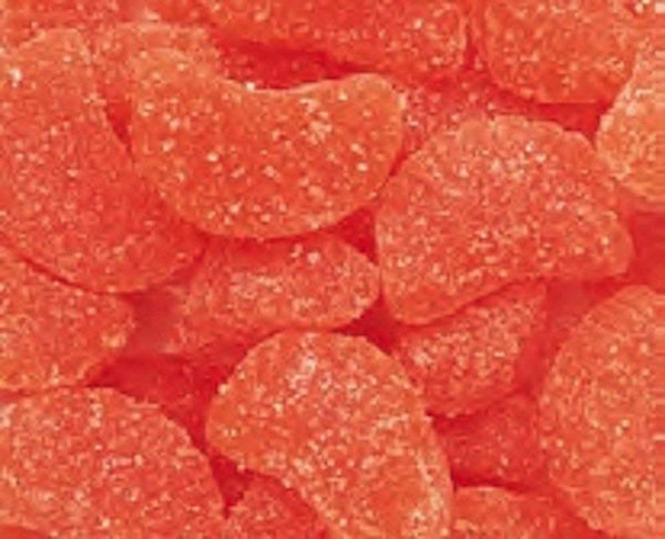 The Nutty Fruit House Fruit Slice Jelly Wedge Gummy Candies (Orange Wedge, 5 Pound (Pack of